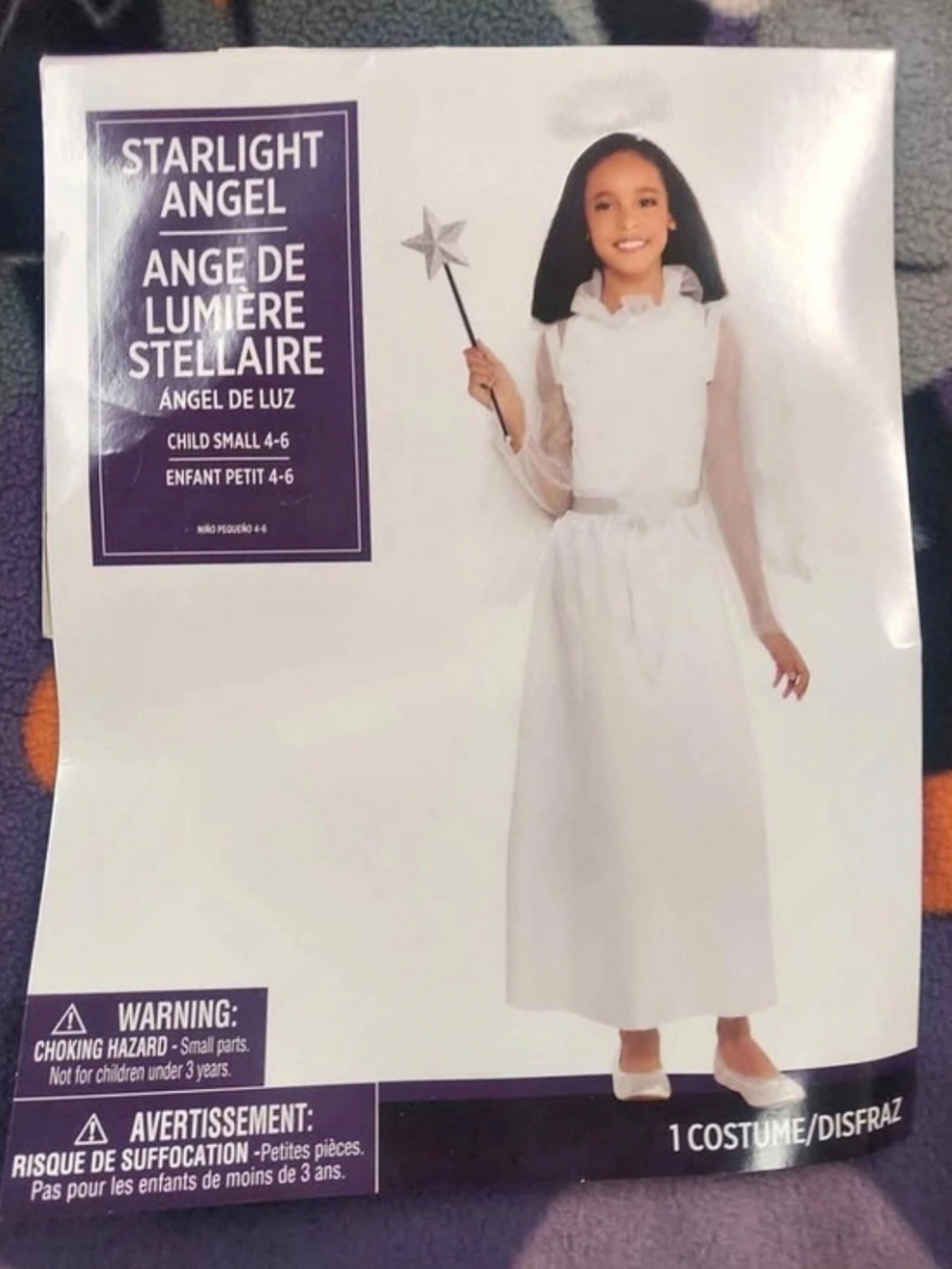 Starlight Angel Costume Girls White
